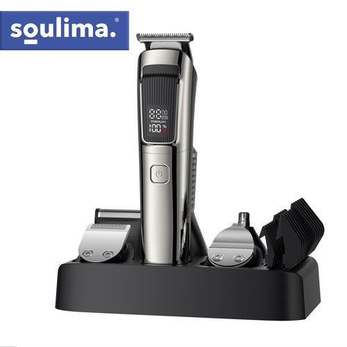 8-i-1 rakapparat & trimmer för hår/skägg/kropp, USB-C, IPX6