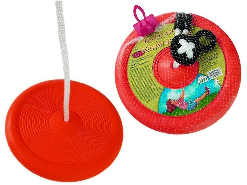Barnhängmatta platta 28 cm röd, max 50 kg, från 3 år