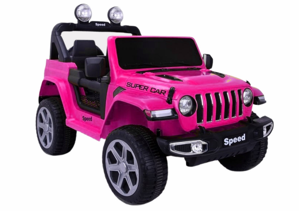 Batteribil 4x4 för barn rosa FT-938