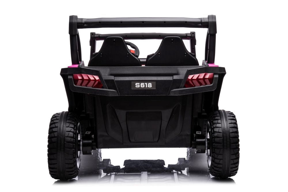 Batteribil för barn S618 4x4 rosa