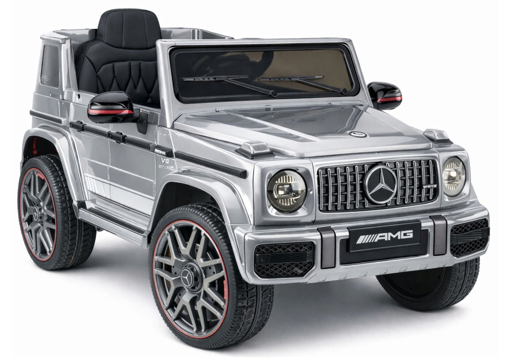 Batteridriven elbil för barn Mercedes AMG G 63 silver
