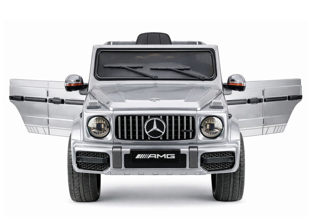 Batteridriven elbil för barn Mercedes AMG G 63 silver