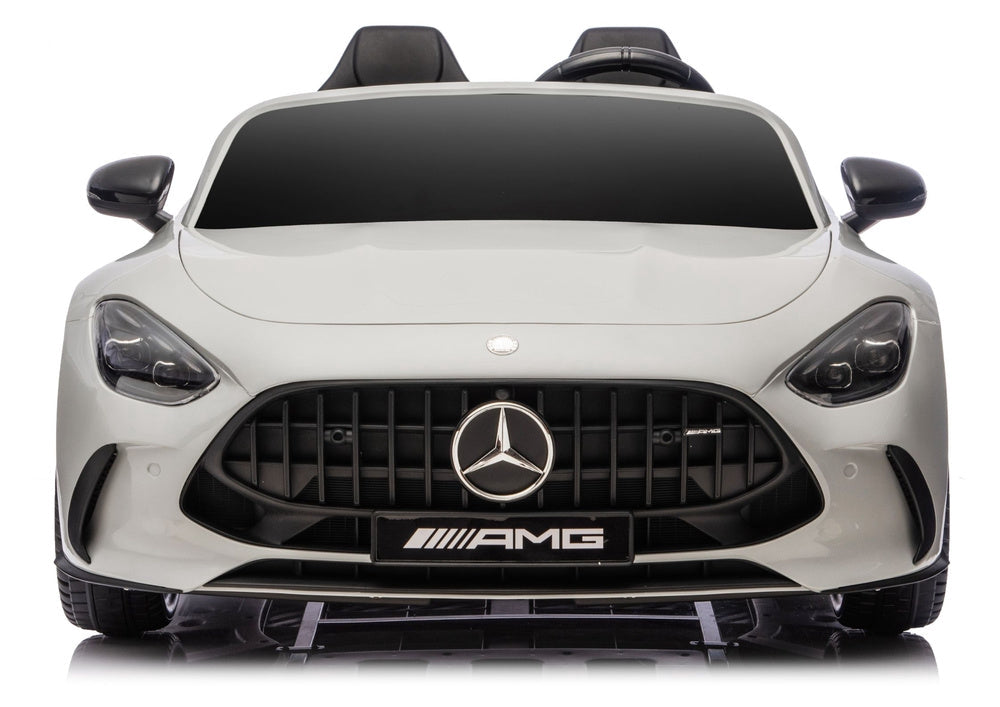 Batteridriven elbil för barn Mercedes GT63 AMG 24V ljusgrå