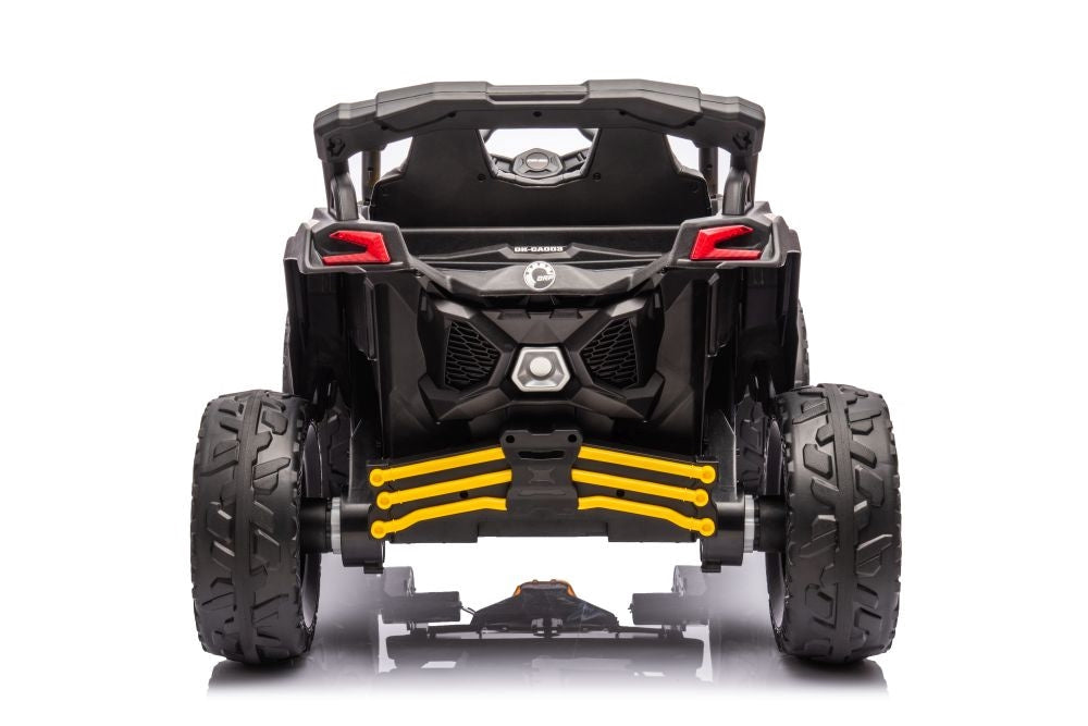 Batteridriven elbuggy för barn Can-Am DK-CA003 gul 118 cm
