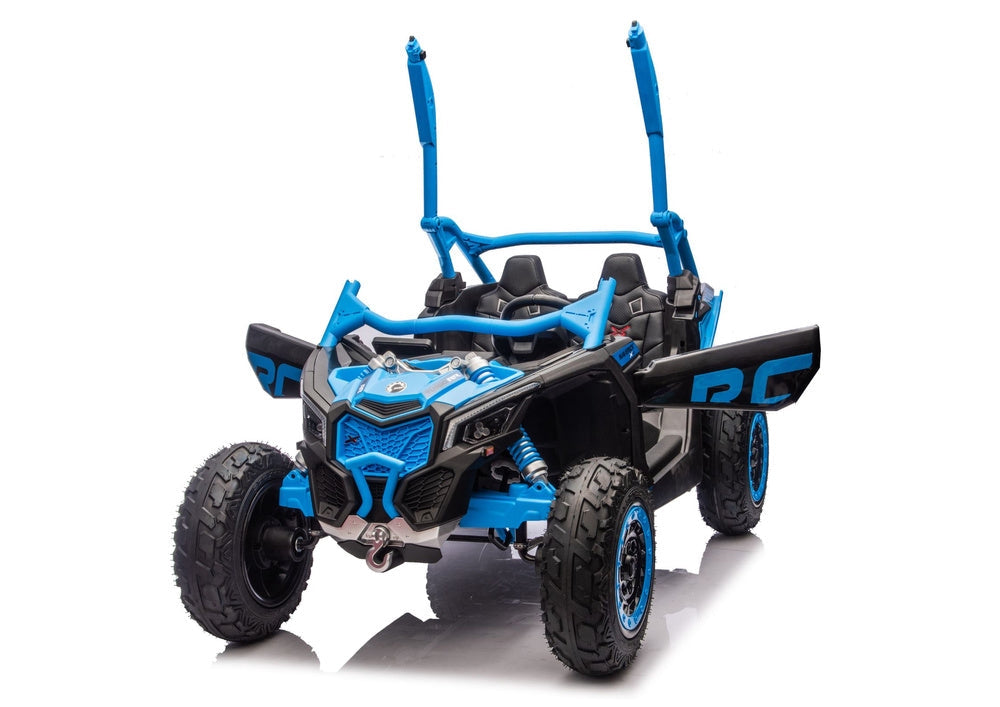 Batteridriven åkbil CAN-AM Maverick Turbo RR Strong Air blå