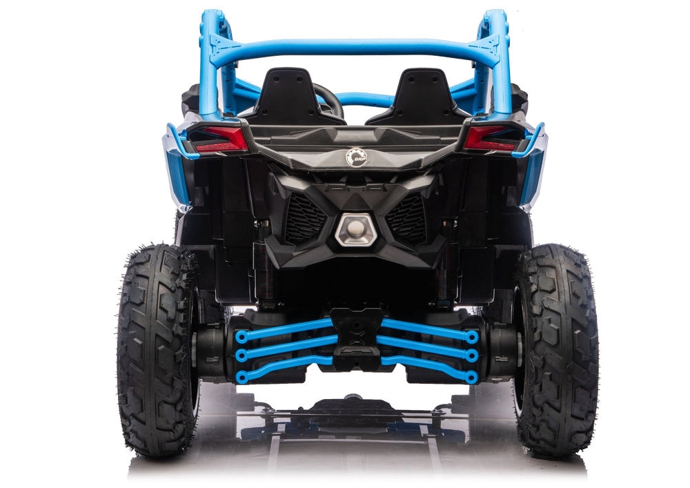 Batteridriven åkbil CAN-AM Maverick Turbo RR Strong Air blå