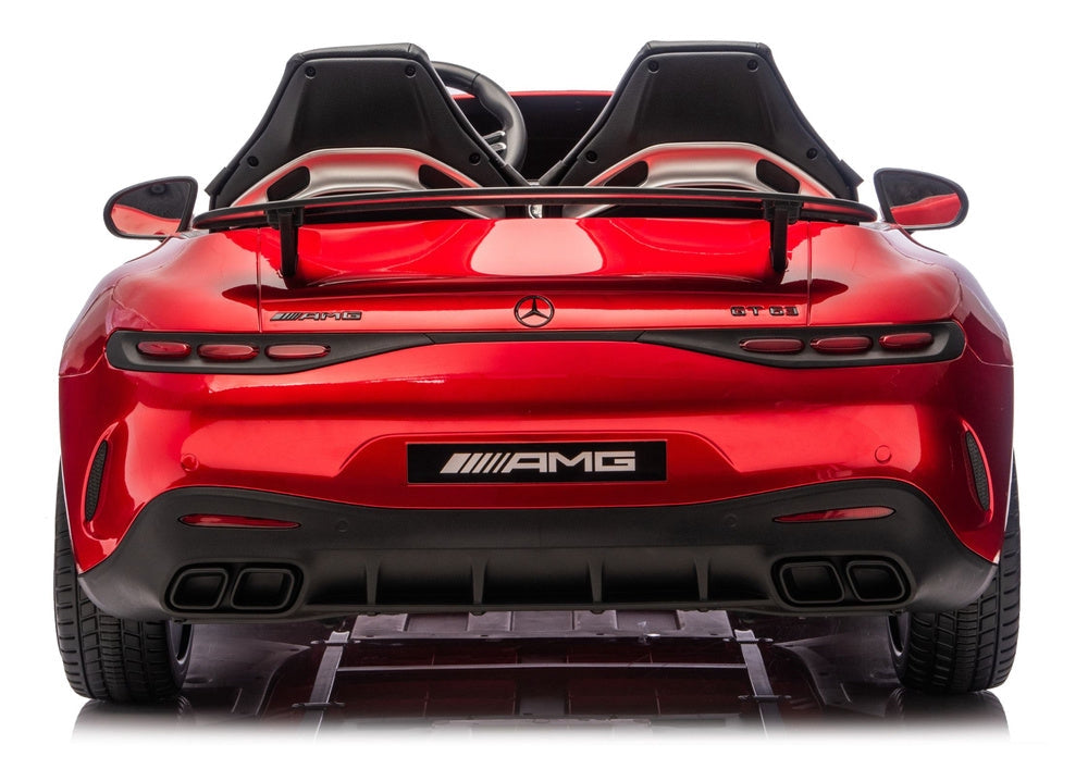 Batteridriven åkbil Mercedes GT63 AMG röd för barn
