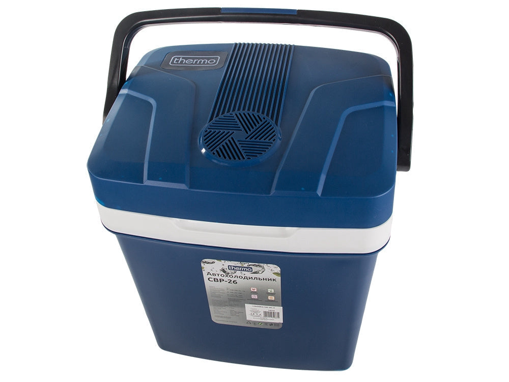 Bilkylbox 26L 12V/230V med kyl- och värmefunktion 42x29x36 cm