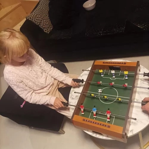 Bordfotboll 50x10x51,5 cm med poängräknare, 12 spelare, 2 bollar