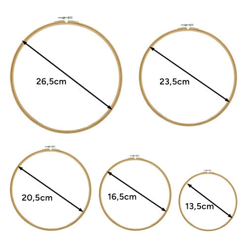 Broderikit 207 delar med 100 färger, trådar 8 m, 5 broderiram