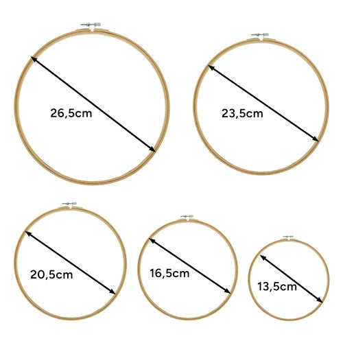 Broderikit 207 delar med 100 färger, trådar 8 m, 5 broderiram