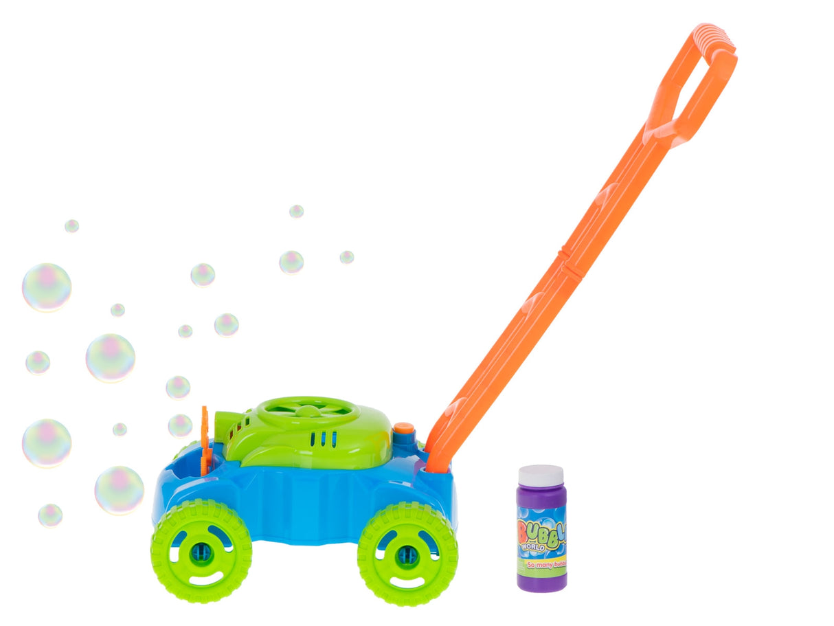 Bubbelgräsklippare leksak med ljud och bubbelvätska 118 ml, 3+