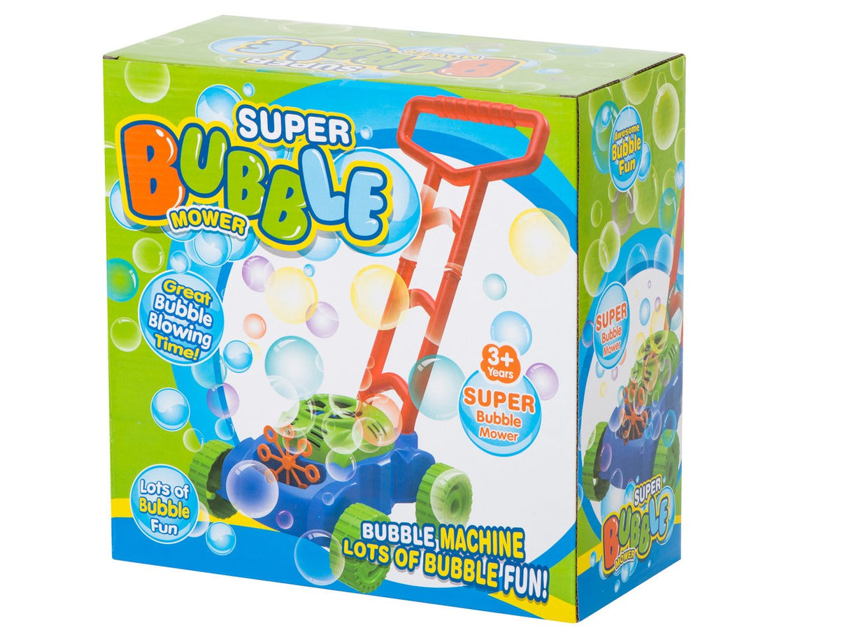 Bubbelgräsklippare leksak med ljud och bubbelvätska 118 ml, 3+