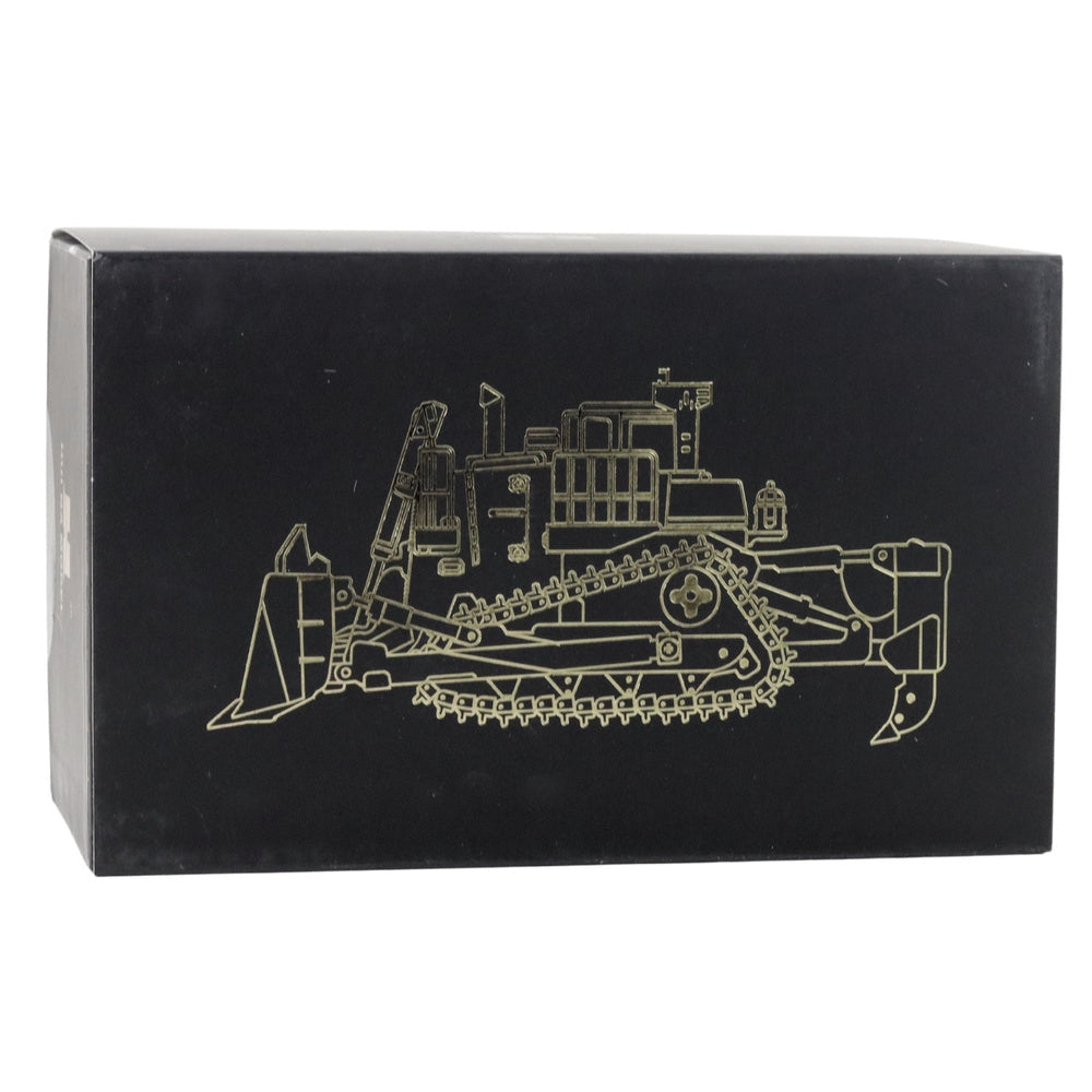 Bulldozer med grävmaskin 1:50 modell i metall/plast, rörliga band