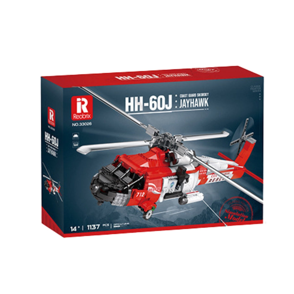 Byggblock räddningshelikopter HH-60J Jayhawk 1137 delar