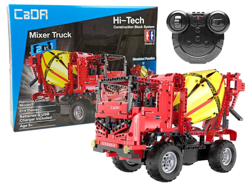 Byggklossar betongblandare RC 815 delar med fjärrkontroll 6+ år