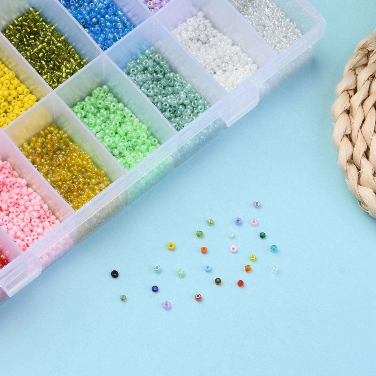 DIY Pärllåda med Seed Beads – 19000 Pärlor för
