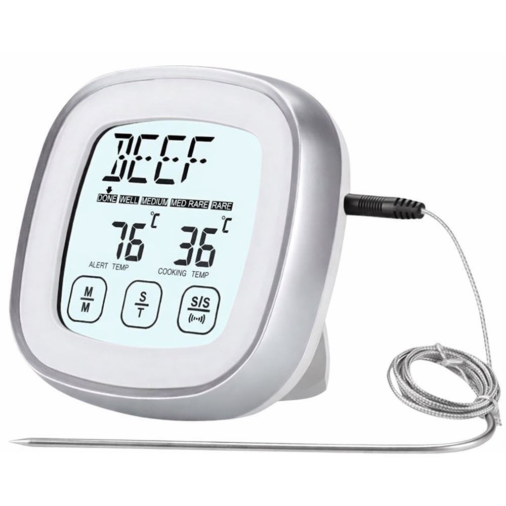 Digital stektermometer med touchscreen och probe 120 cm, -20 till 300°C