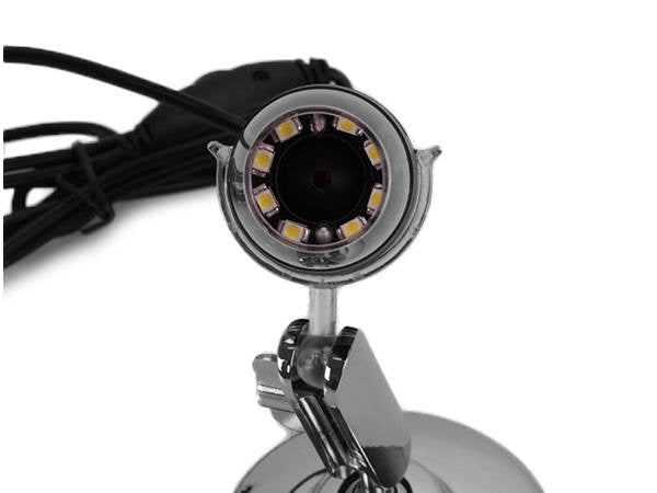Digitalt USB-mikroskop 1000x med LED-belysning och stativ