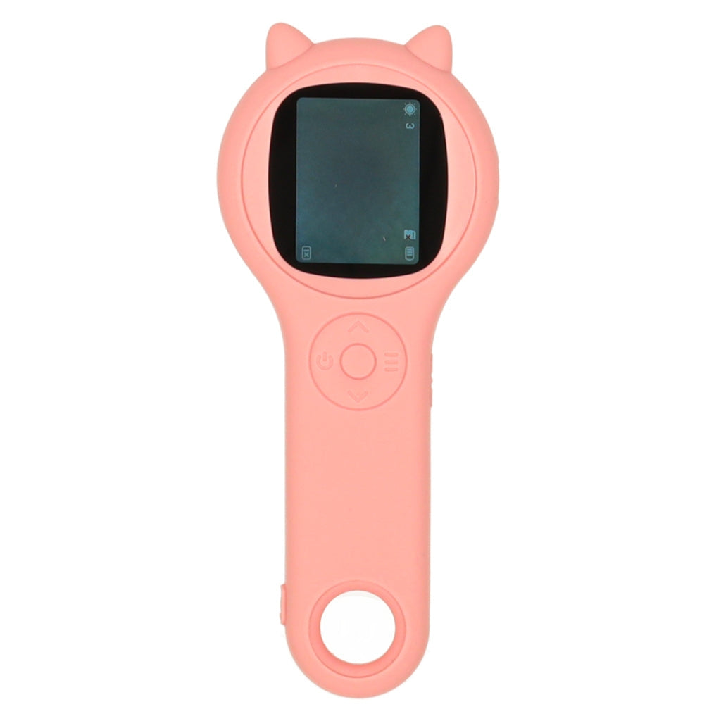 Digitalt mikroskop för barn 500x 2MP kamera 2" skärm LED rosa