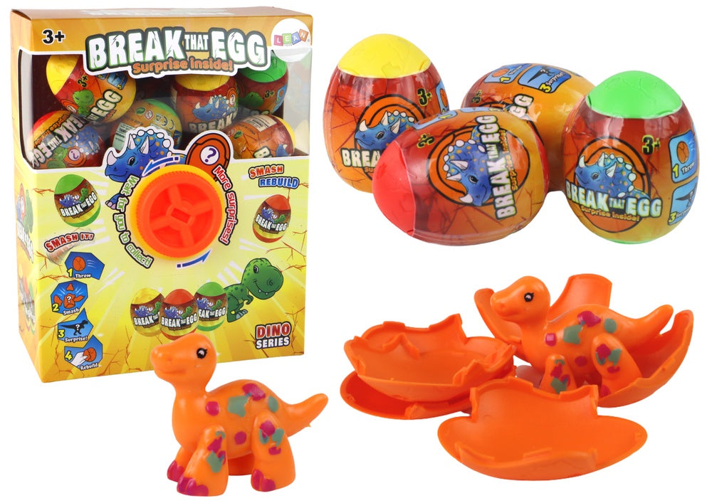 Dinosaurieägg leksak 12-pack med överraskningsdinosaurier, 3+ år