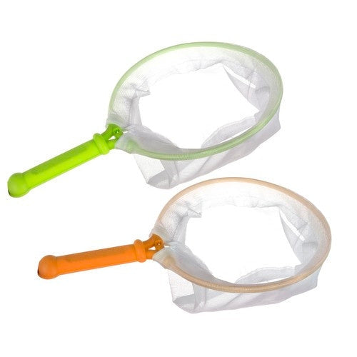 Disc launcher leksak med pump, 8 discar, 2 nät och skyddsglasögon