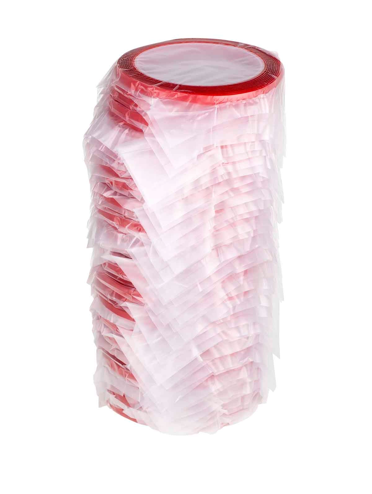 Dubbelhäftande akryltape transparent 6 mm x 3 m för plast och glas