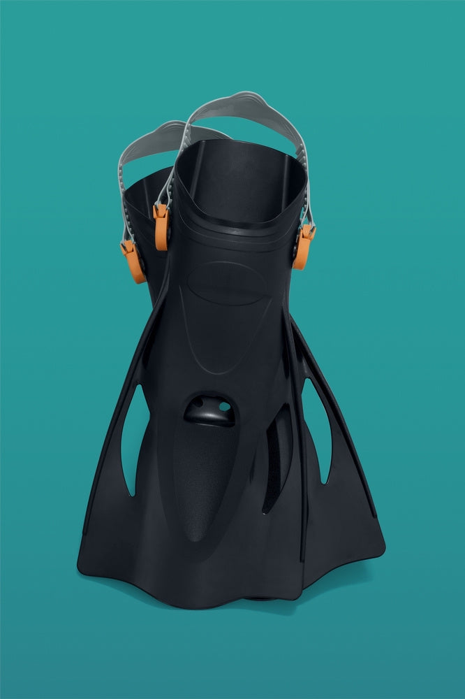 Dykset mask snorkel fenor 41-46, härdat glas, UV-skydd, 14+