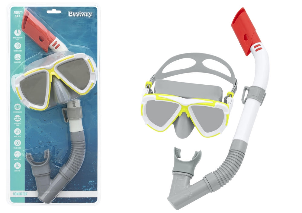 Dykset med snorkel och mask för barn 14+ år