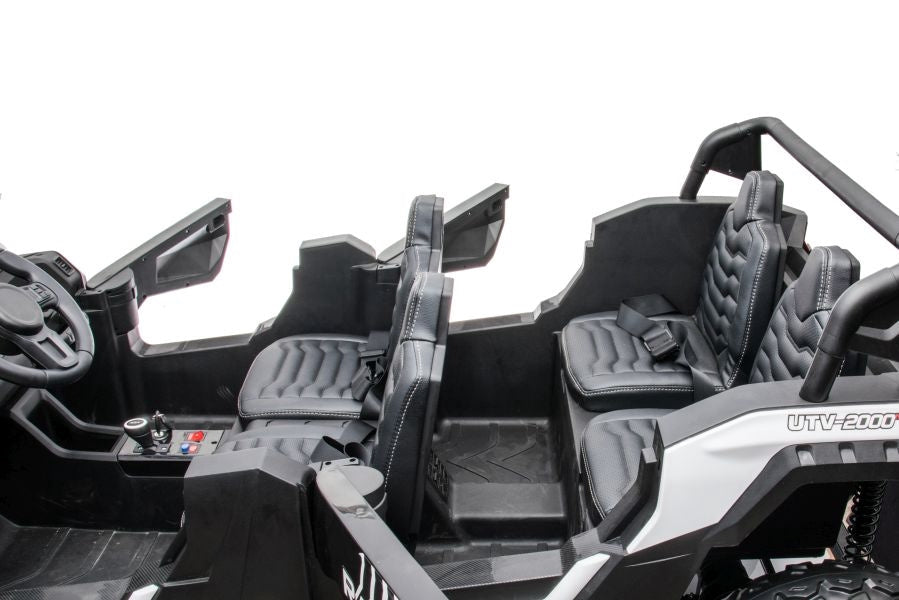Elbil för barn 24V 4x4 buggy A033 vit