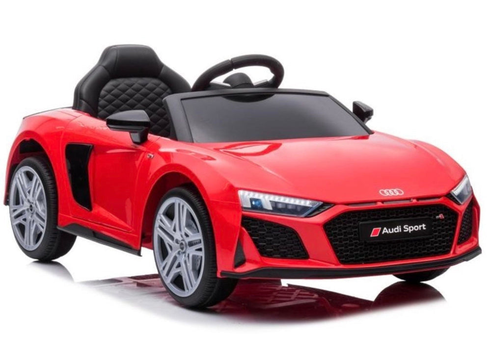 Elbil för barn Audi R8 12V 2x45W med fjärrkontroll USB/Bluetooth