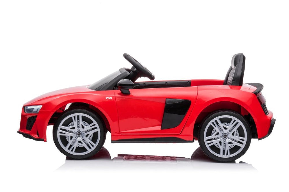 Elbil för barn Audi R8 12V 2x45W med fjärrkontroll USB/Bluetooth