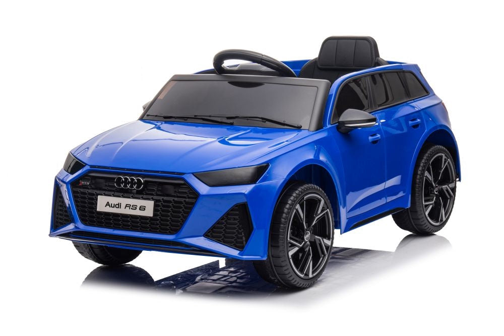Elbil för barn Audi RS6 batteridriven åkbil för inomhus/utomhus