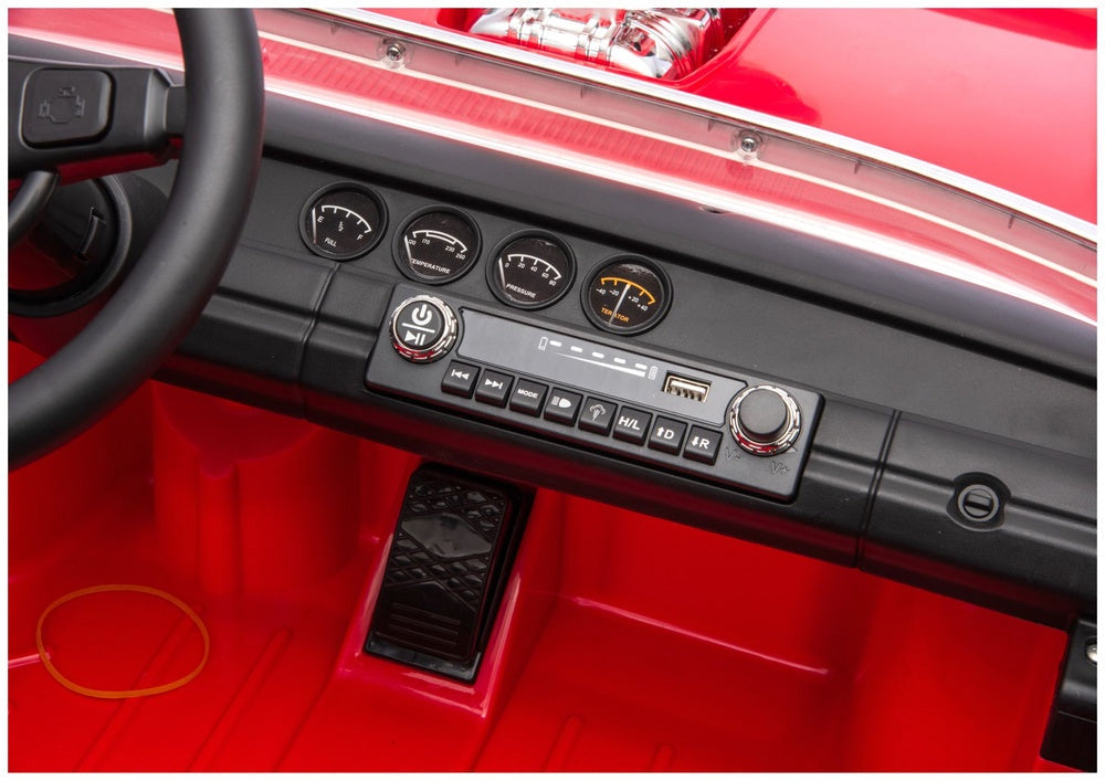 Elbil för barn Dodge Charger R/T 24V 7Ah batteridriven 138 cm