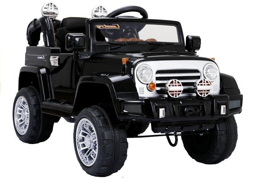 Elbil för barn Jeep ride-on 2x45W med fjärrkontroll 2.4G svart