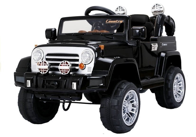 Elbil för barn Jeep ride-on 2x45W med fjärrkontroll 2.4G svart