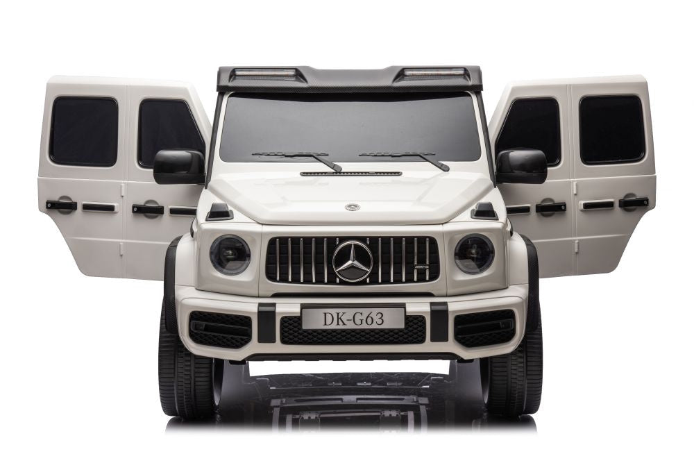 Elbil för barn Mercedes G63 XXL 24V vit batteridriven