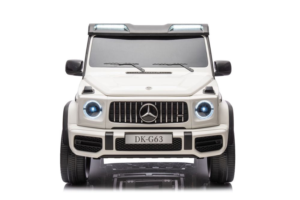 Elbil för barn Mercedes G63 XXL 24V vit batteridriven