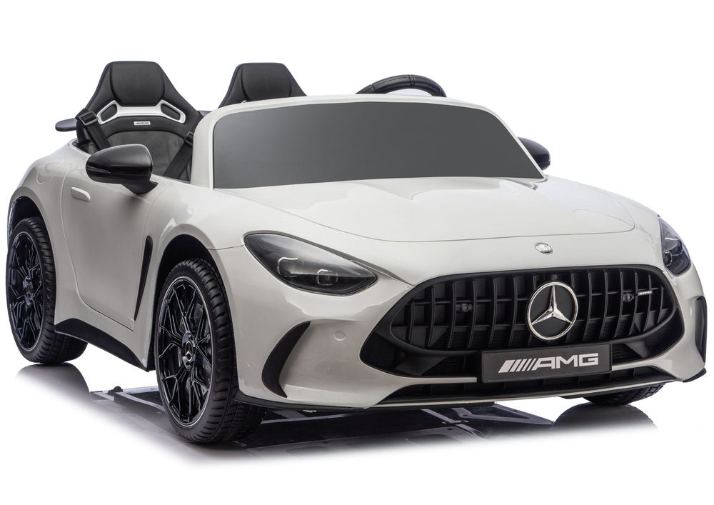 Elbil för barn Mercedes GT63 AMG 24V åkbil vit