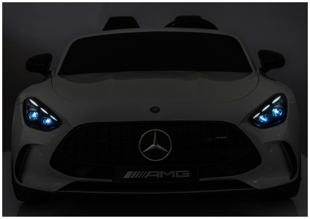 Elbil för barn Mercedes GT63 AMG 24V åkbil vit