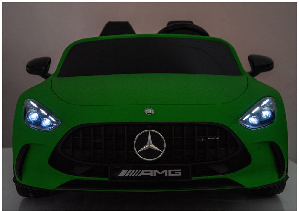 Elbil för barn Mercedes GT63 AMG batteridriven matt grön