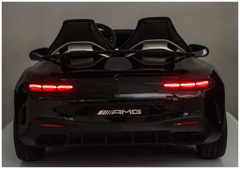 Elbil för barn Mercedes GT63 AMG batteridriven svart
