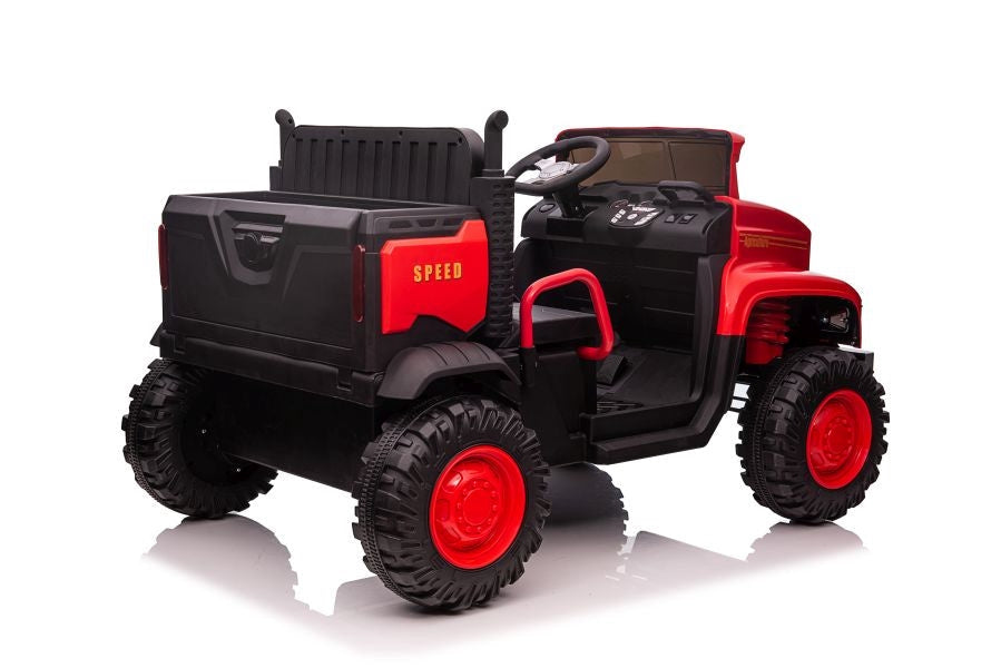 Eldriven barnbil Car On Battery JC222 röd 120x78x69 cm