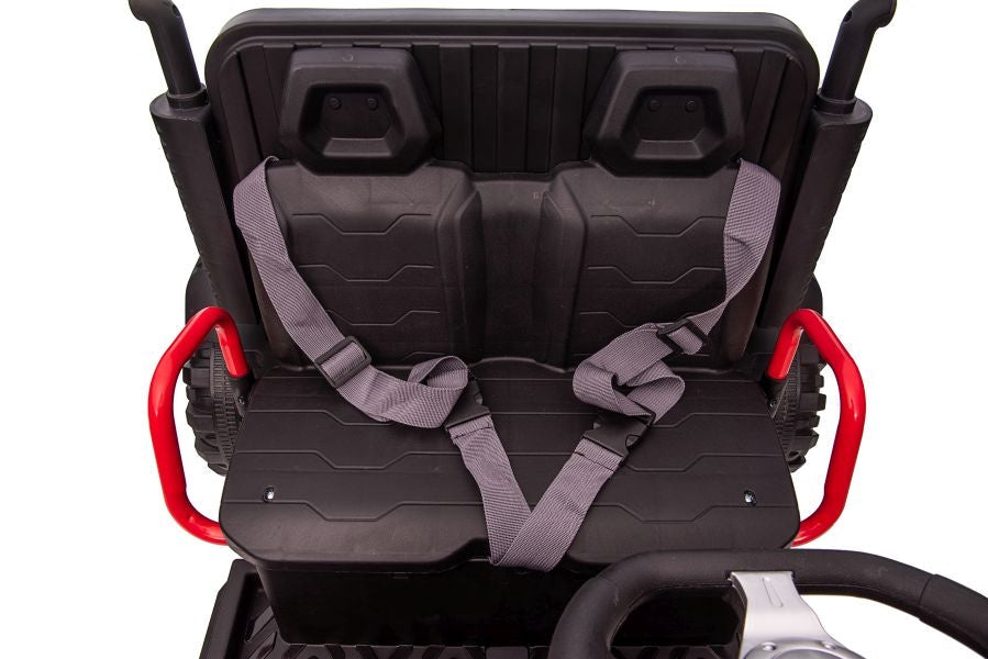 Eldriven barnbil Car On Battery JC222 röd 120x78x69 cm