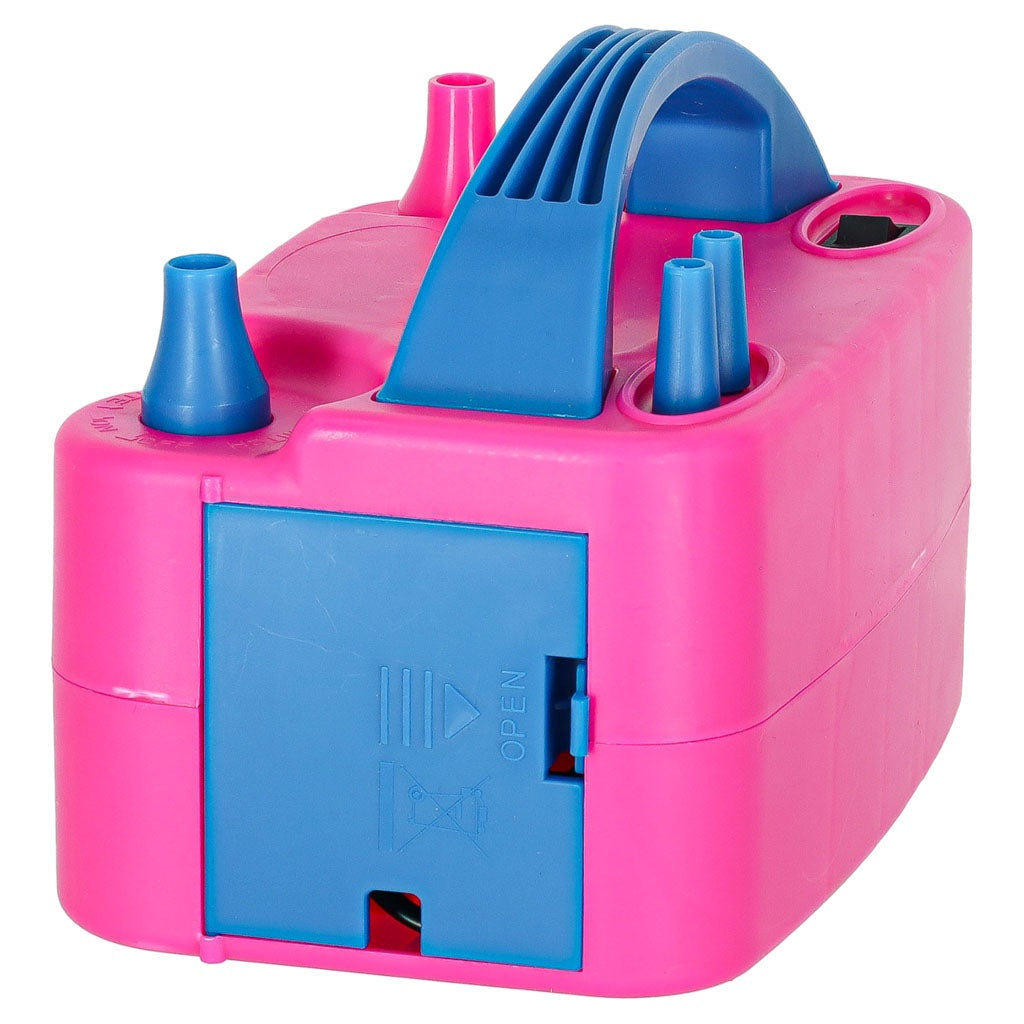 Elektrisk ballongpump 600W 2 munstycken för latex- och folieballonger