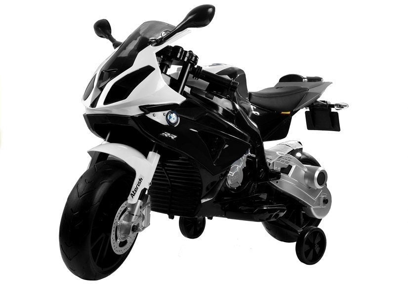 Elektrisk barnmotorcykel BMW S1000RR 12V 45W med stödhjul 3+