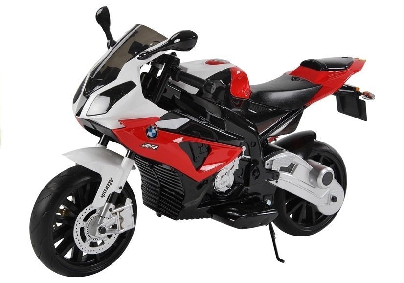 Elektrisk barnmotorcykel BMW S1000RR 12V 7Ah LED fjärrkontroll