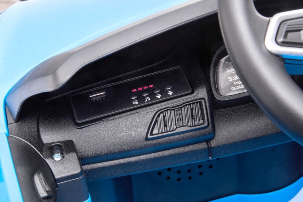 Elektrisk åkbil Audi R8 12V 2x45W med fjärrkontroll, USB/Bluetooth