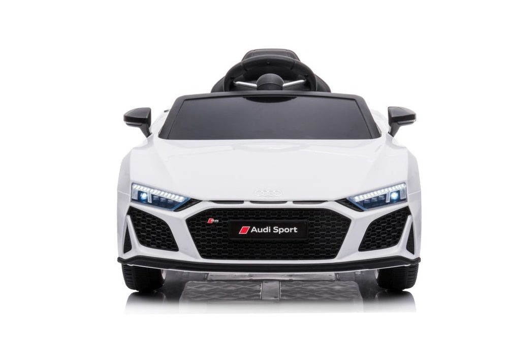 Elektrisk åkbil Audi R8 12V 2x45W med fjärrkontroll, USB/Bluetooth
