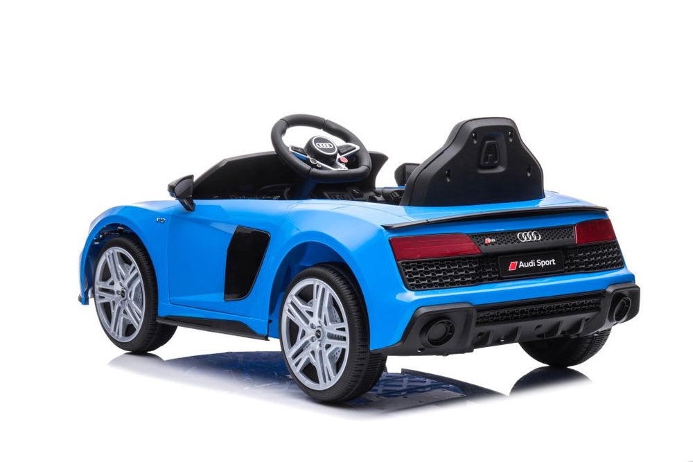 Elektrisk åkbil Audi R8 12V 2x45W med fjärrkontroll, USB/Bluetooth